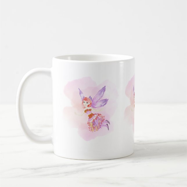 "Watercolor Fairy" Mug (Left)