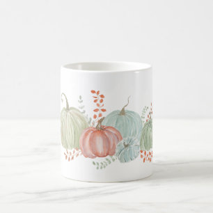 Watercolor Fall Pumpkins  Coffee Mug