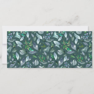 Watercolor fallen leaves 5 announcement