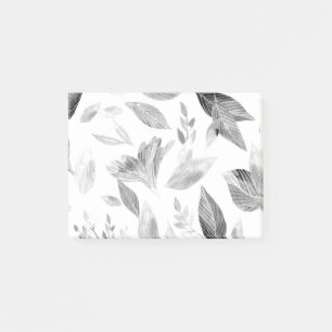 Watercolor fallen leaves 8 post-it notes