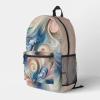 Watercolor Fantasy Floral Romantic Pattern