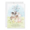 Watercolor Farm Animals Baby Shower Invitation