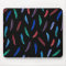 Watercolor Feathers Mousepad