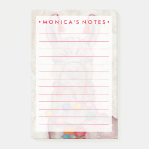 Watercolor Festival Llama Post-it Notes