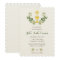 Watercolor First Communion Invitation