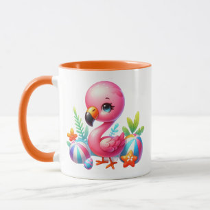 Watercolor Flamingo Clipart-95059 Mug
