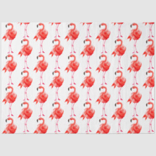 Watercolor Flamingo Series Design 14 Tissue Paper