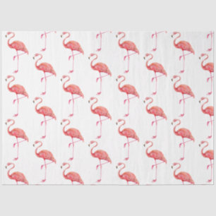 Watercolor Flamingo Series Design 1 Tissue Paper