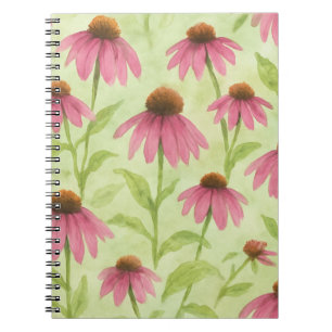 Watercolor Floral Blank Journal Notebook  