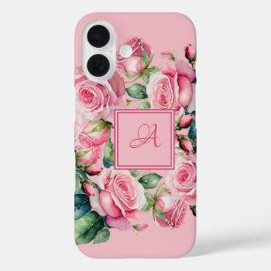 Watercolor Floral Blushing Blooms Case-Mate iPhon iPhone 16 Case
