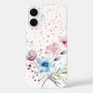 Watercolor Floral Bouquet iPhone 16 Case
