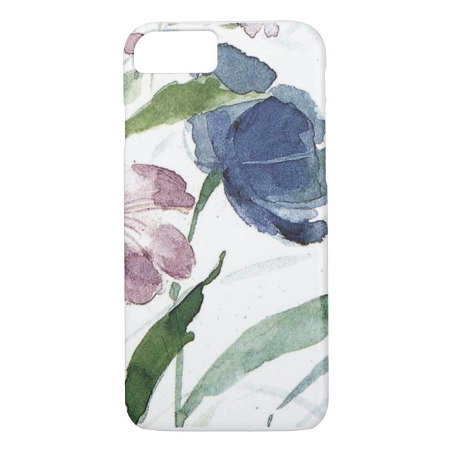 watercolor floral Case-Mate iPhone case (Back)