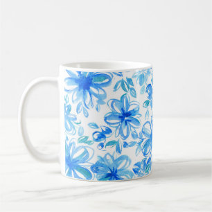 Watercolor Floral Chintz Cute Pattern Coffee Mug