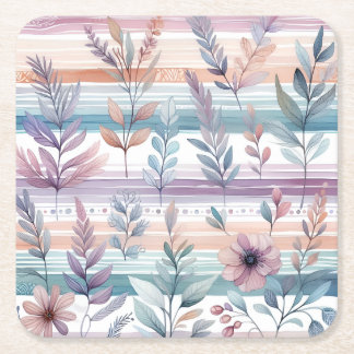 Watercolor Floral Coasters
