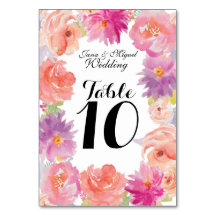 Watercolor floral Design