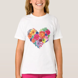 Watercolor Floral Fiesta T-Shirt