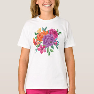 Watercolor Floral Fiesta T-Shirt