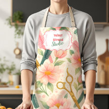 Watercolor Floral Hair Stylist Business