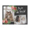 Watercolor Floral Holiday Greeting family photos P