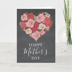 Watercolor Floral Mother's Day Card