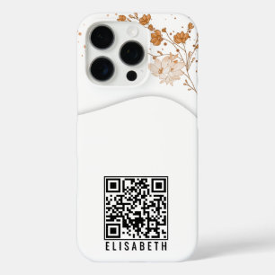 Watercolor Floral Personalised Phone Cases: Photo iPhone 16 Pro Case