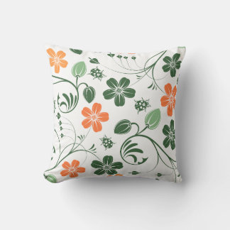 Watercolor Floral Pillow