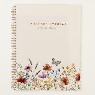 Watercolor Floral Planner
