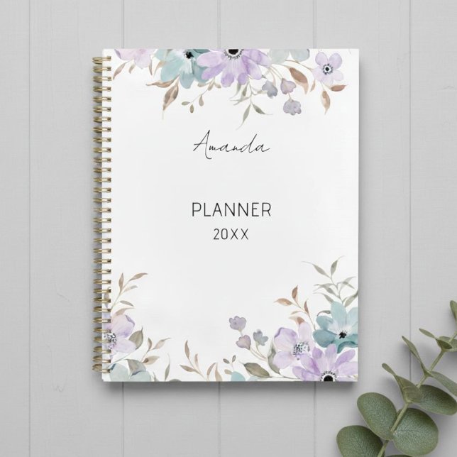 Watercolor Floral Planner  Flowers (Creator Uploaded)