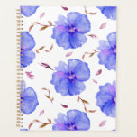 Watercolor Floral Planner – Holiday Gift for Mom<br><div class="desc">Give the gift of color with this Vibrant Watercolor Floral Planner—perfect for moms and teachers seeking inspiration. The bold, bright watercolor florals on the cover set a lively tone, while undated monthly and weekly spreads inside help her keep track of appointments, holiday plans, and personal goals. Ideal for nature-loving moms...</div>