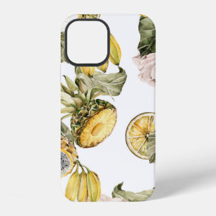 Watercolor floral seamless pattern. Hand painted l iPhone 12 Case