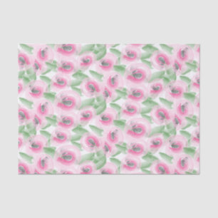 Watercolor Floral Tissue Paper
