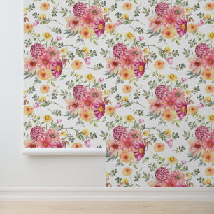 WAtercolor floral Wallpaper