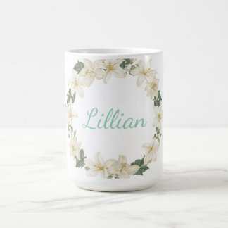 Watercolor Floral Wreath Mother’s Day Coffee Mug