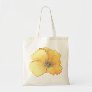 Watercolor Florals Keepsake Tote Bag