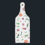 Watercolor Flower Board – Gift for Foodie Couple<br><div class="desc">This artistic chopping board is a perfect match for couples who cook together. A great gift for anniversaries,  weddings,  or a shared new home.</div>