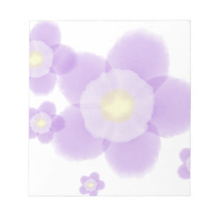 Watercolor Flower Notepad