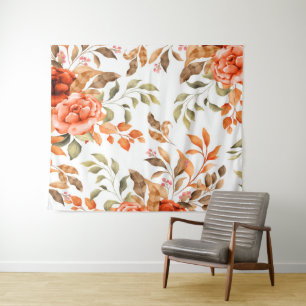 Watercolor Flowers 1 Tapestry