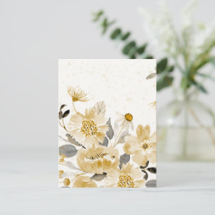 Watercolor Flowers 7 Postcard