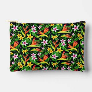 Watercolor Flowers And Fruit Floral Pattern-23768 Accessory Pouch