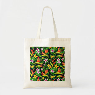 Watercolor Flowers And Fruit Floral Pattern-23768 Tote Bag