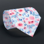 Watercolor flowers and leaves 2 tie<br><div class="desc">Hand painted watercolor flowers and leaves</div>