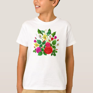 Watercolor Flowers Bouquet-47149 T-Shirt