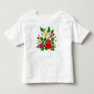 Watercolor Flowers Bouquet-47149 Toddler T-Shirt