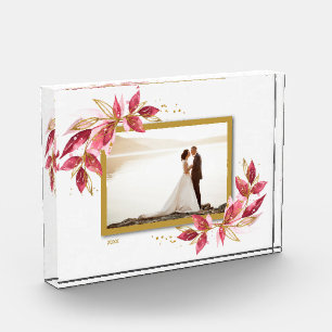 Watercolor Foliage Photo Block