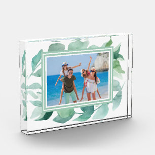 Watercolor Foliage Photo Block