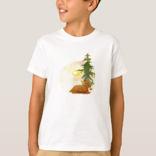 Watercolor Forest Fawn T-Shirt