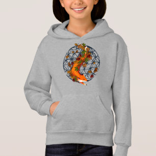 Watercolor Fox Flower Of Life Spirit Animal