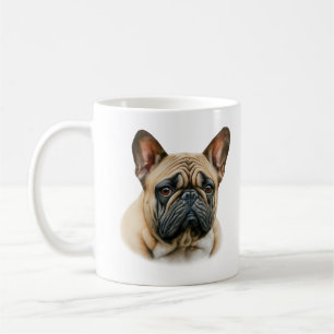 Watercolor French Bulldog Coffee Mug