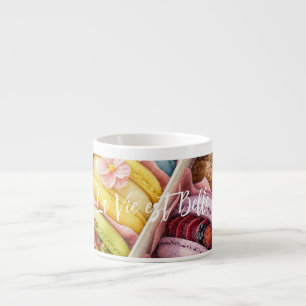 Watercolor French Macarons Box Speciality Mug