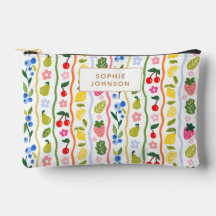 Watercolor Fruits Pattern Food Summer Personalized